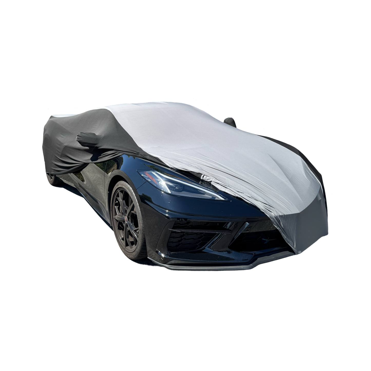 C8 Corvette Stingray - Gray/Black - Corvette Car Cover